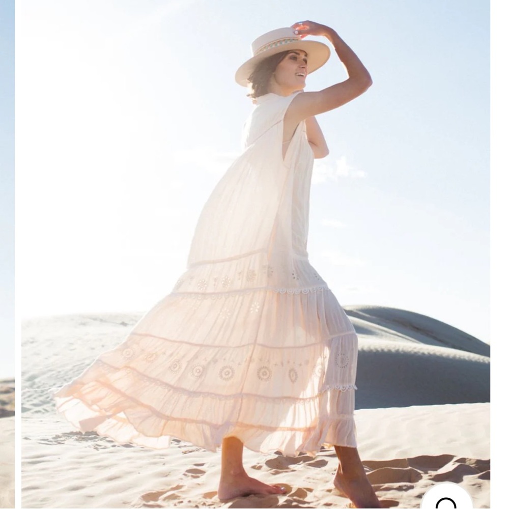 NWT Free People Pretty Cozy Maxi Dress - Picture 6 of 10